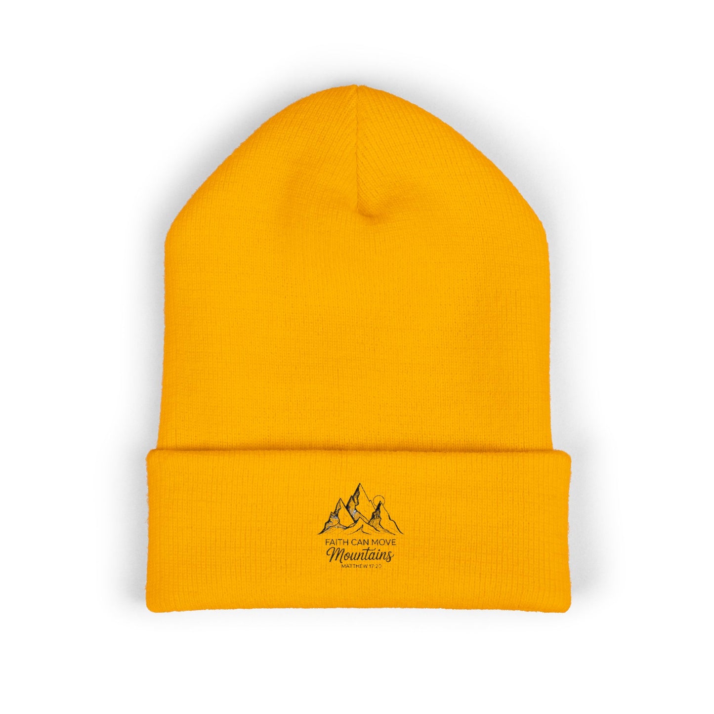 Beanie Faith Can Move Mountains Matthew 17:20