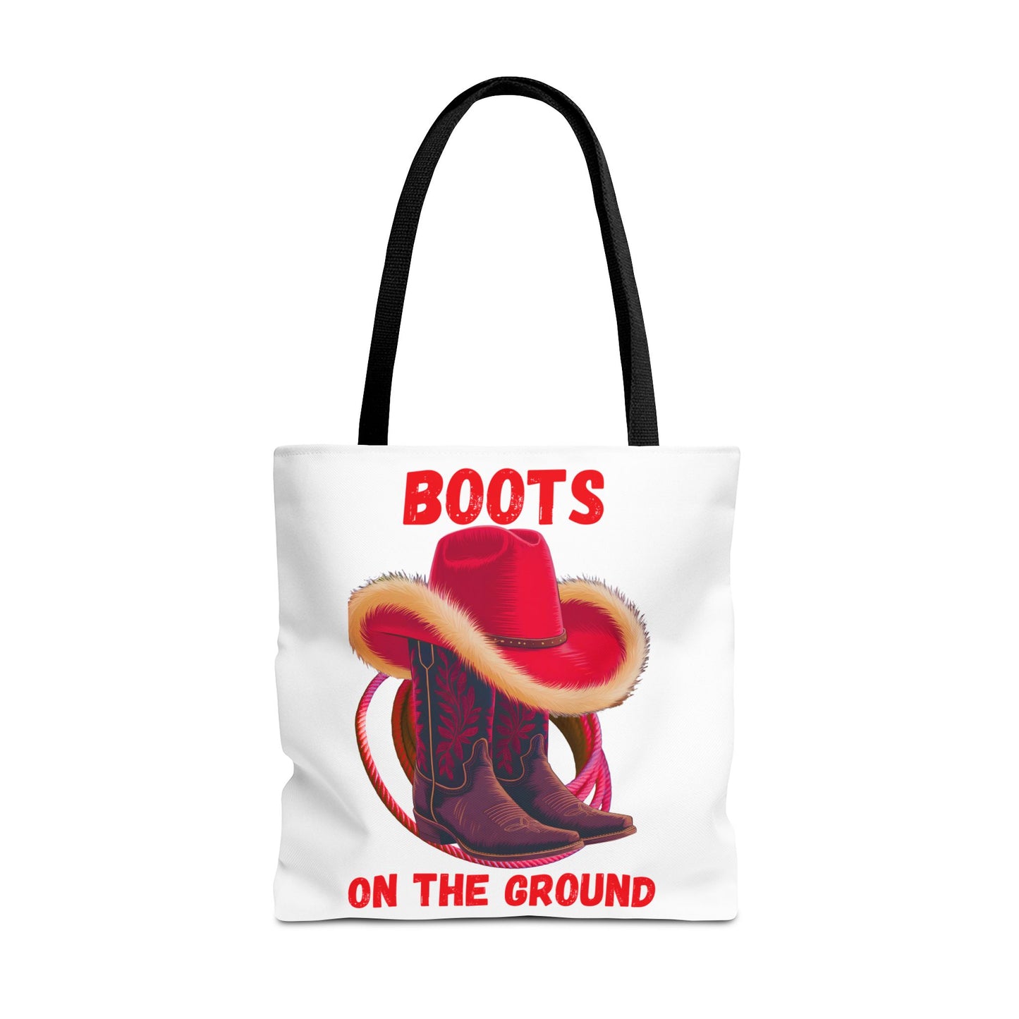 Boots on the Ground Tote Bag