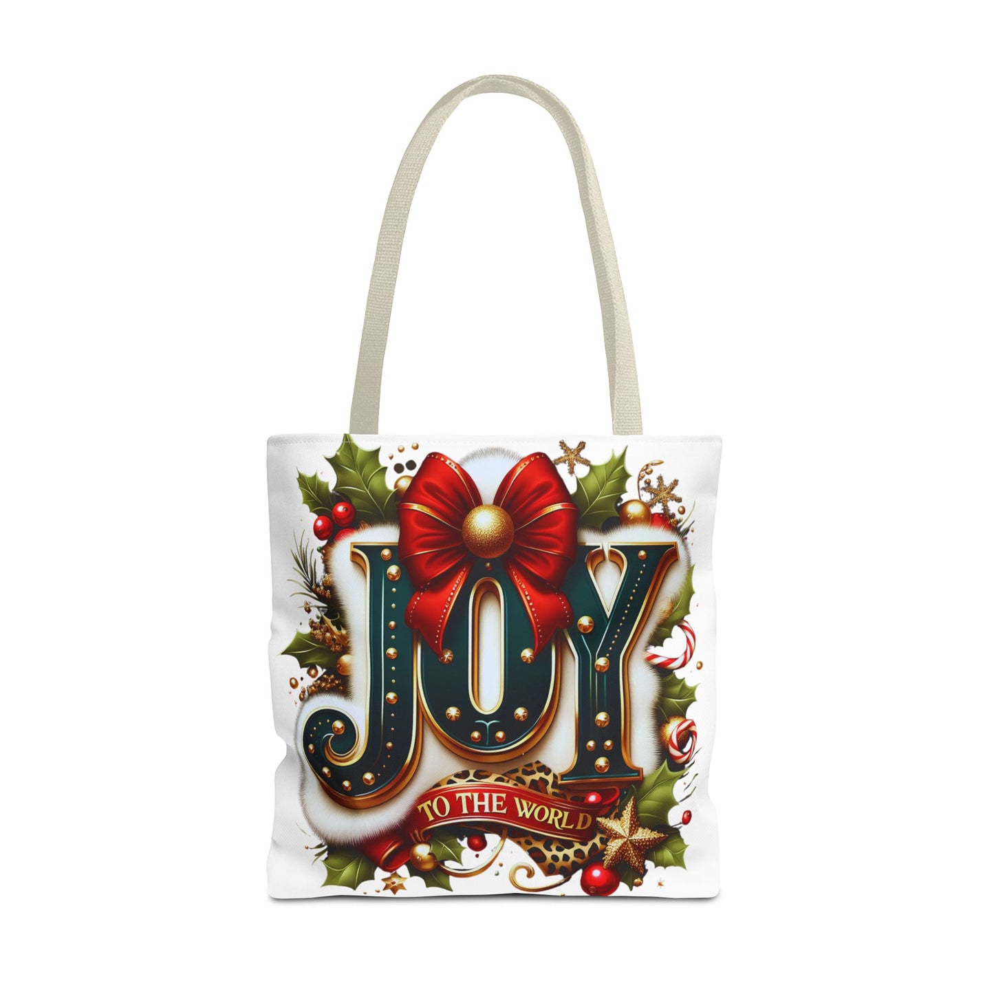 Tote Bag - Joy to the World Holiday Carryall