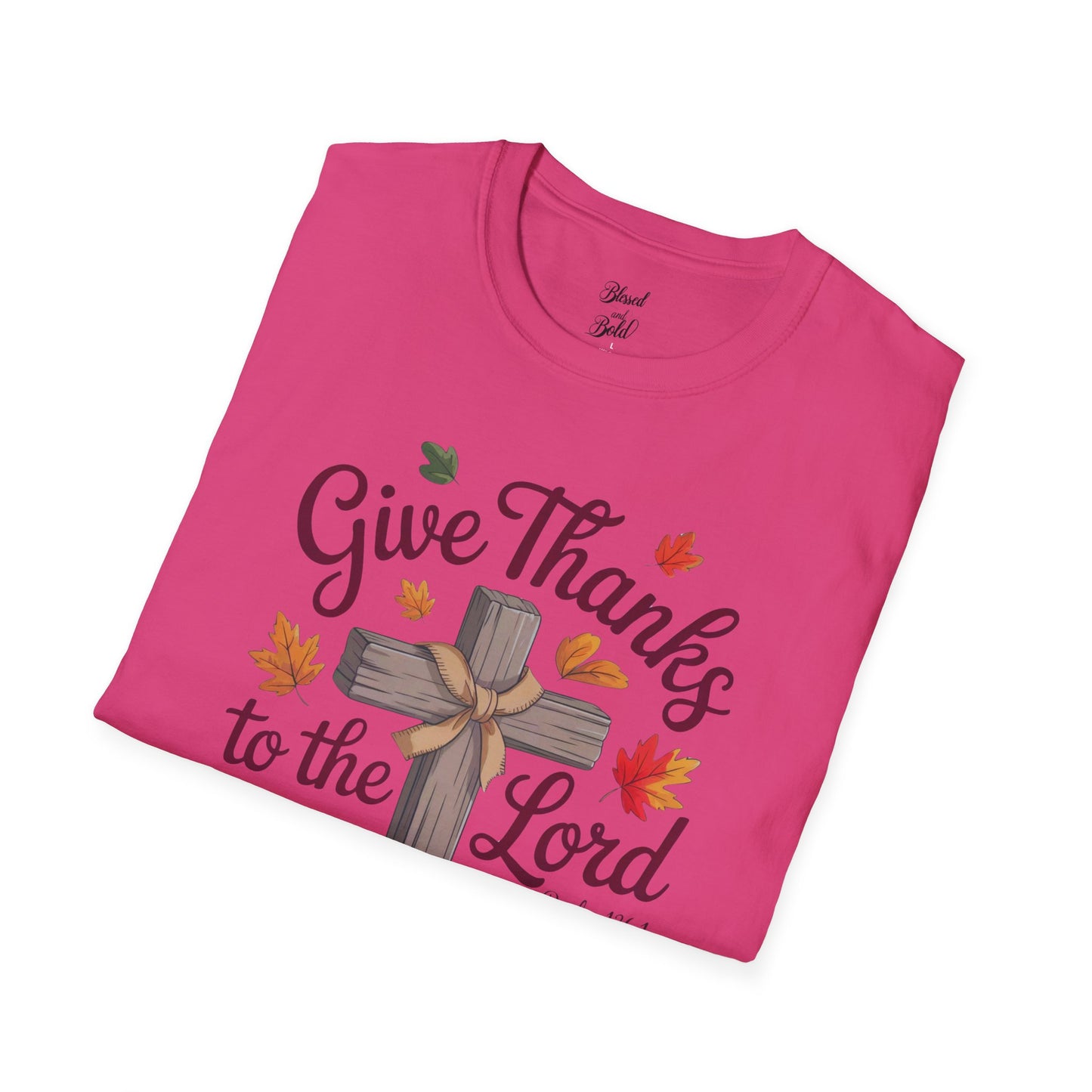 Psalm 136:1 Unisex T-Shirt