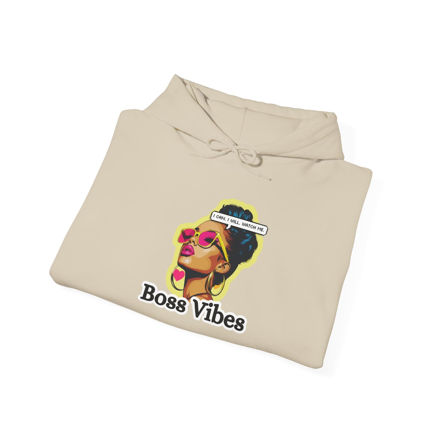 Boss Vibes  Heavy Hooded Sweatshirt