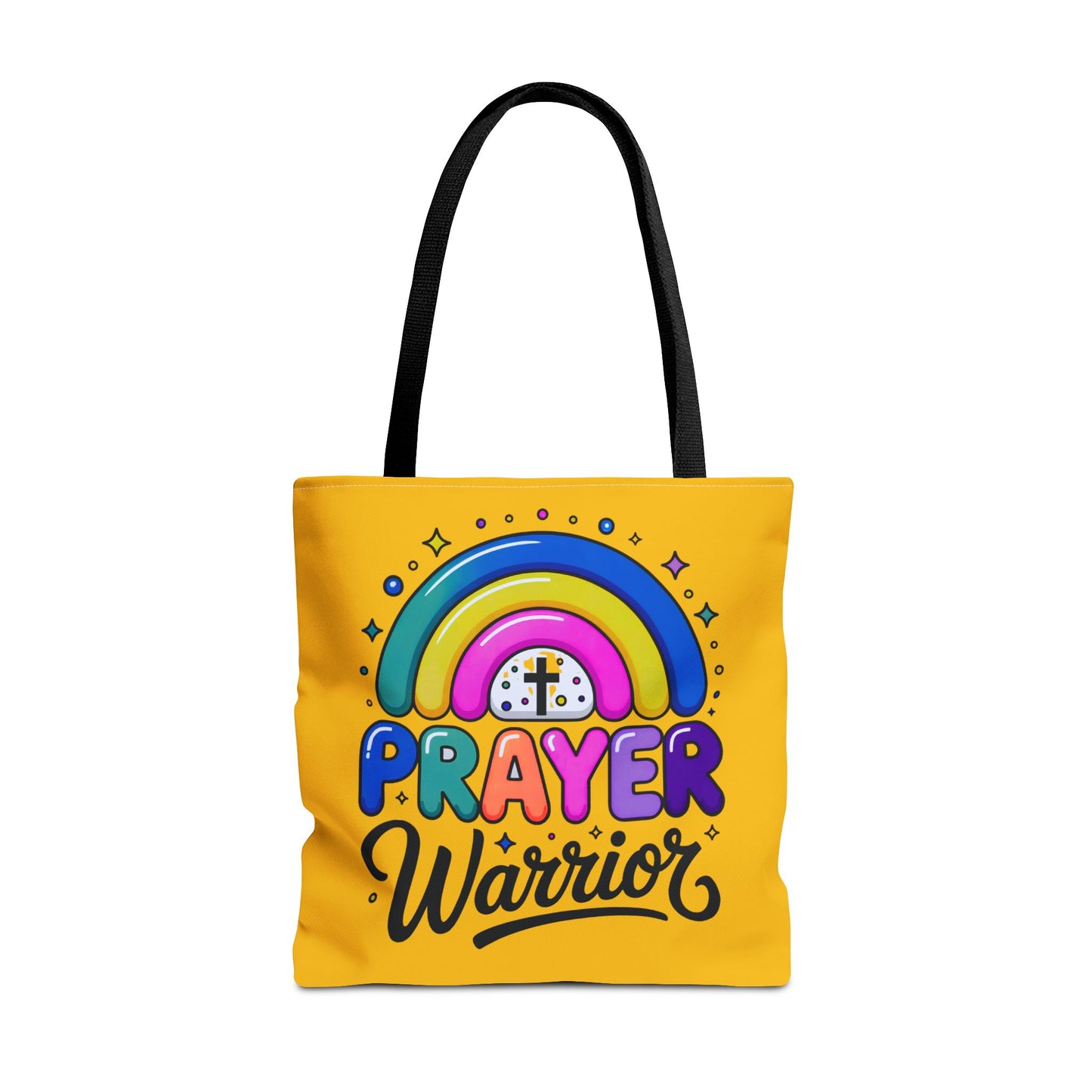 Prayer Warrior Tote Bag - Christian Religious Faith Spiritual Gift