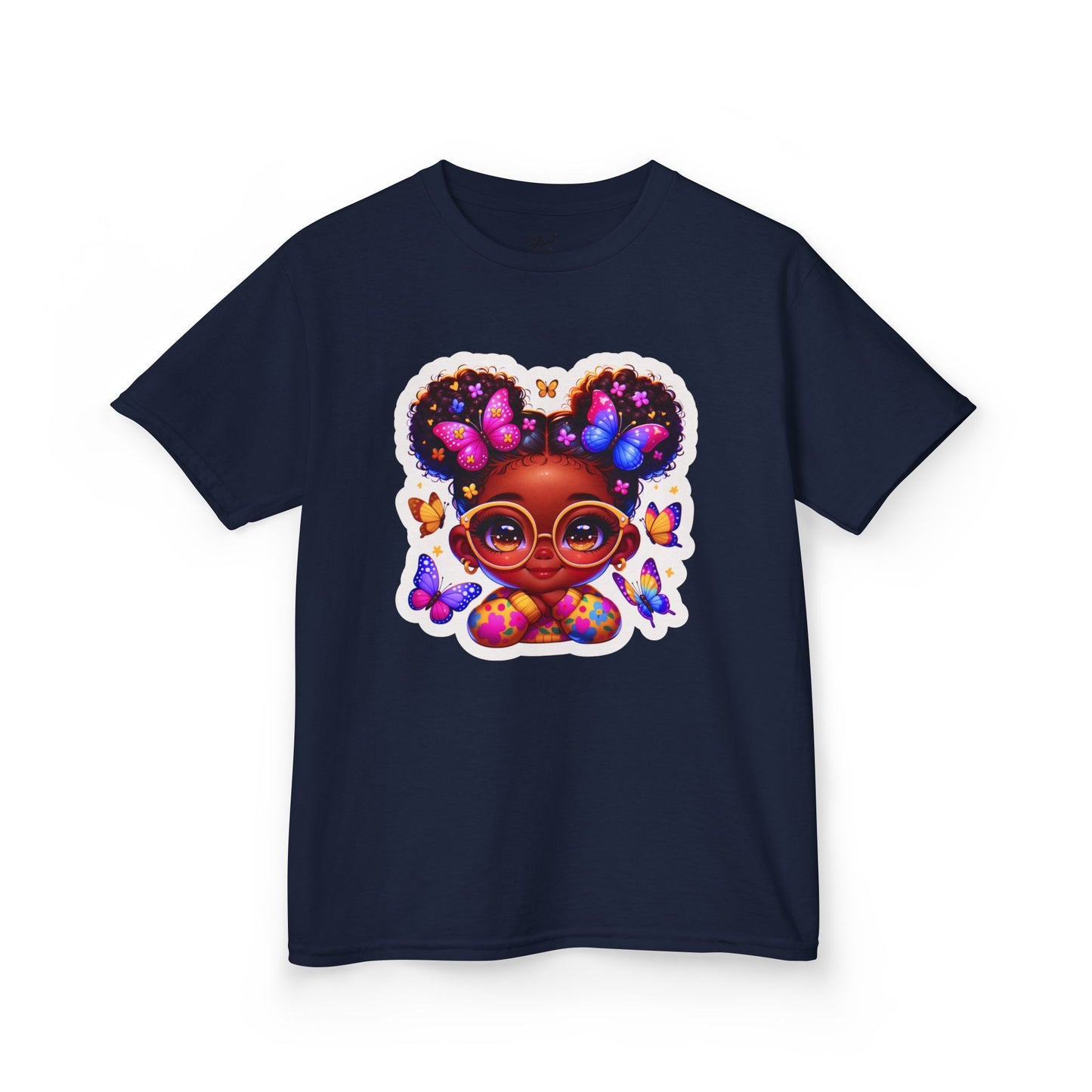 Kids Tee - Glow Girl: Sweet, Smart & Sparkly Design